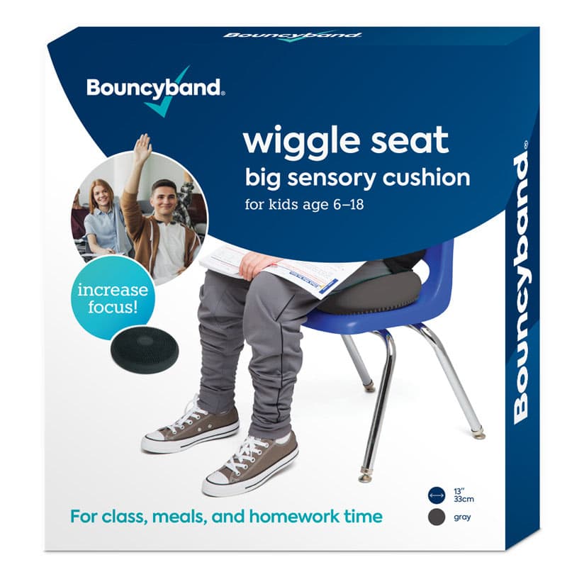 Wiggle Seat for Kids Big Sensory Cushion: Dark
