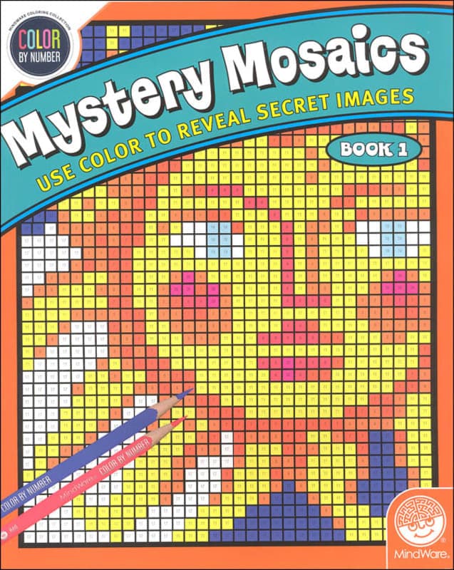 Color By Number Mystery Mosaics: Book 1 (check