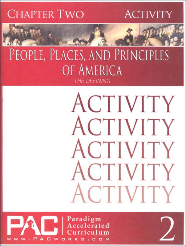People, Places, and Principles of America Chapter