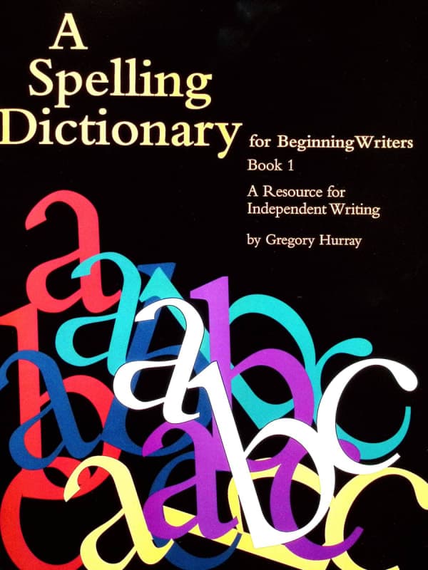 Spelling Dictionary for Beginning Writers