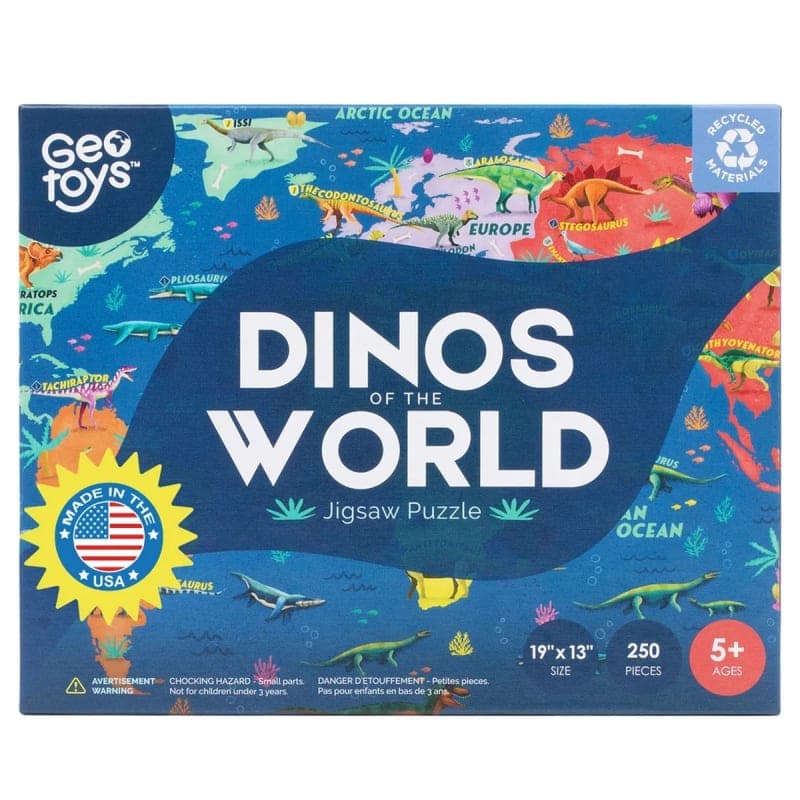 Dinos of the World Puzzle