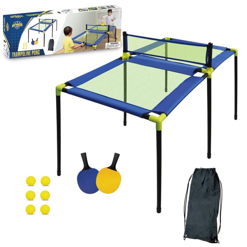 Trampoline Pong-Table Tennis Set