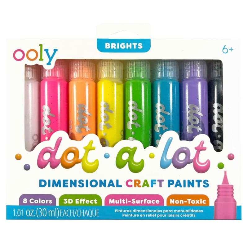 Dot-A-Lot Dimensional Craft Paints (Brights)