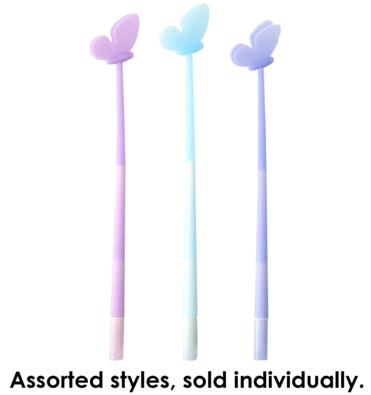 Butterfly Wiggle Gel Pen (assorted style)