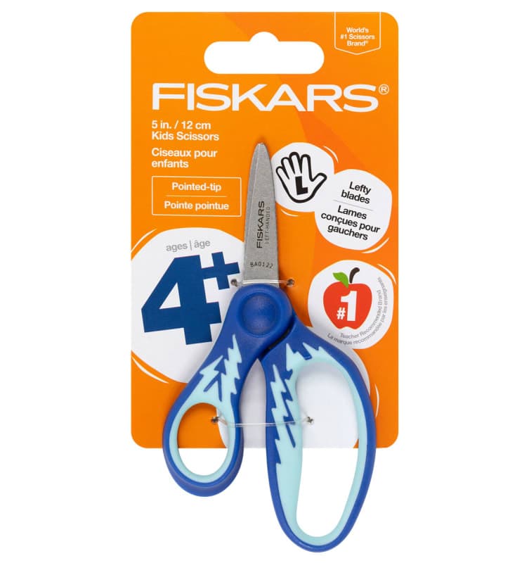 Fiskars Designer Kids Lefty SoftGrip Scissors