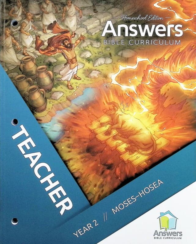 Answers Bible Curriculum Homeschool K-5 Teacher