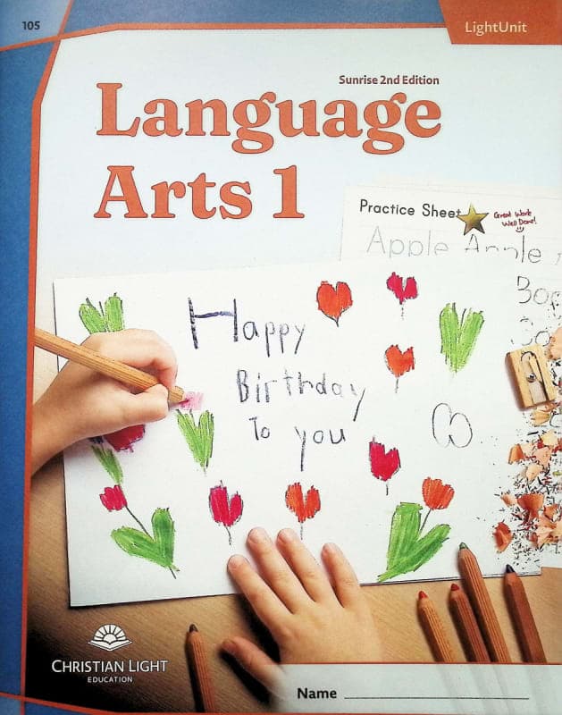 Christian Light Language Arts LightUnit 105