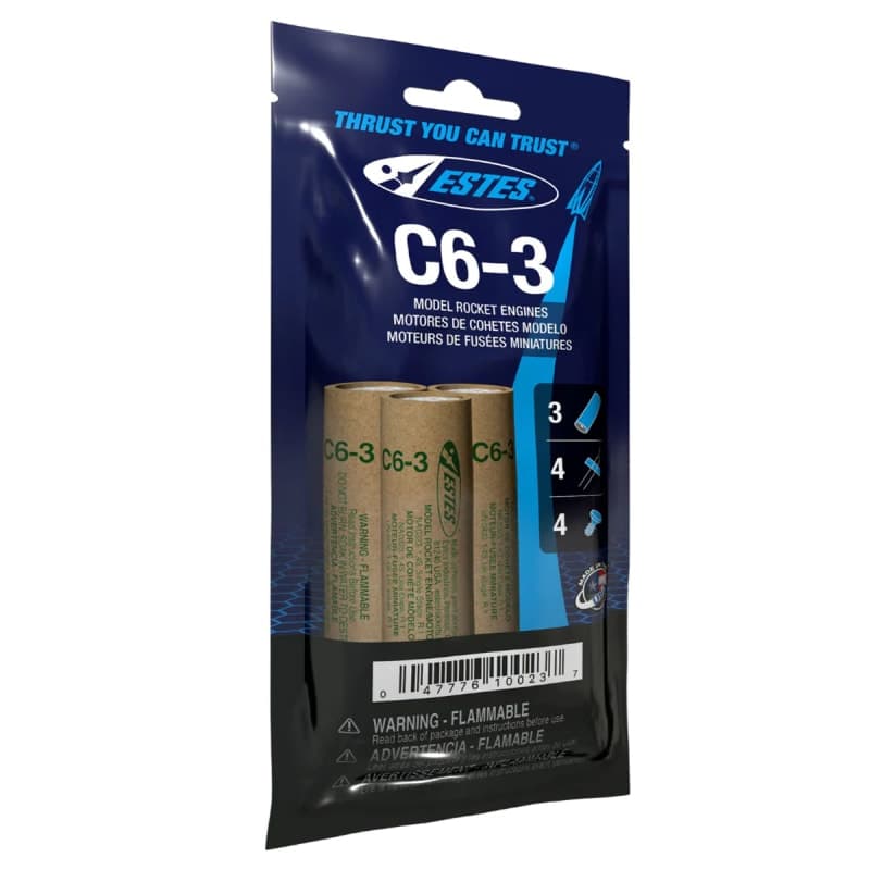 C6-3 Rocket Engines 3-Pack