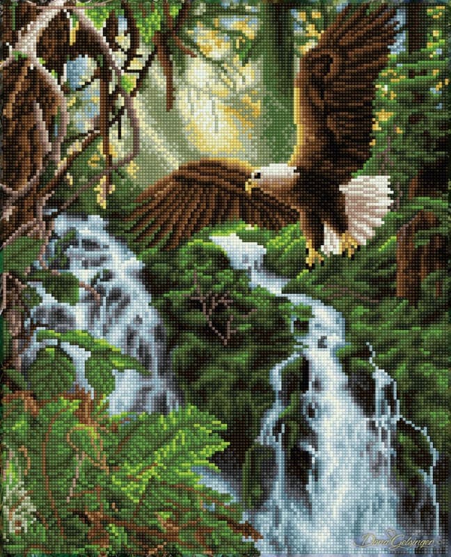 Eagles Flight Diamond Dotz Art Kit (Intermediate)