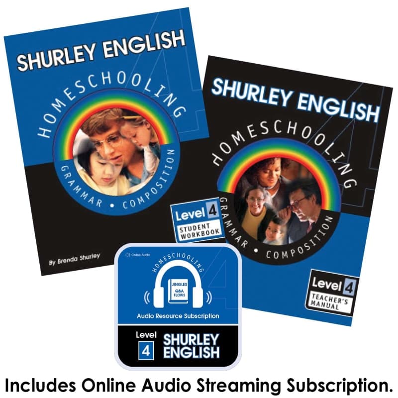 Shurley English Homeschool Kit Level 4