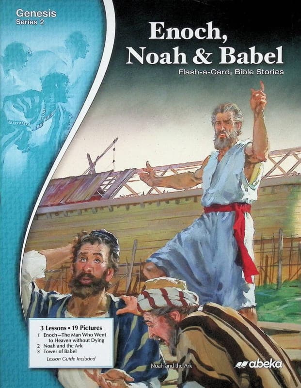Abeka Enoch, Noah, and Babel Flash-a-Card Bible