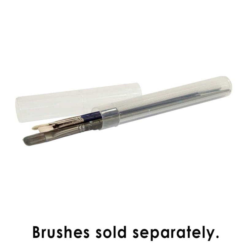 Plastic Brush Storage Tube (Round)