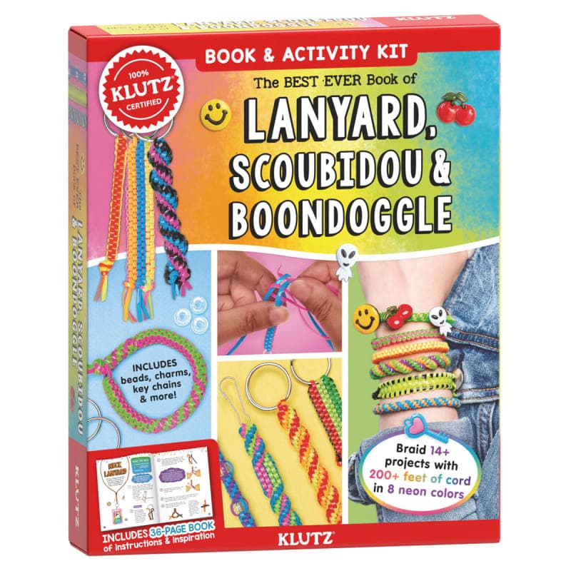 Klutz Best Ever Book of Lanyard, Scoubidou, and