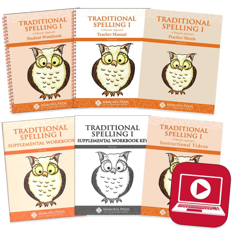 Memoria Press Traditional Spelling 1 Set