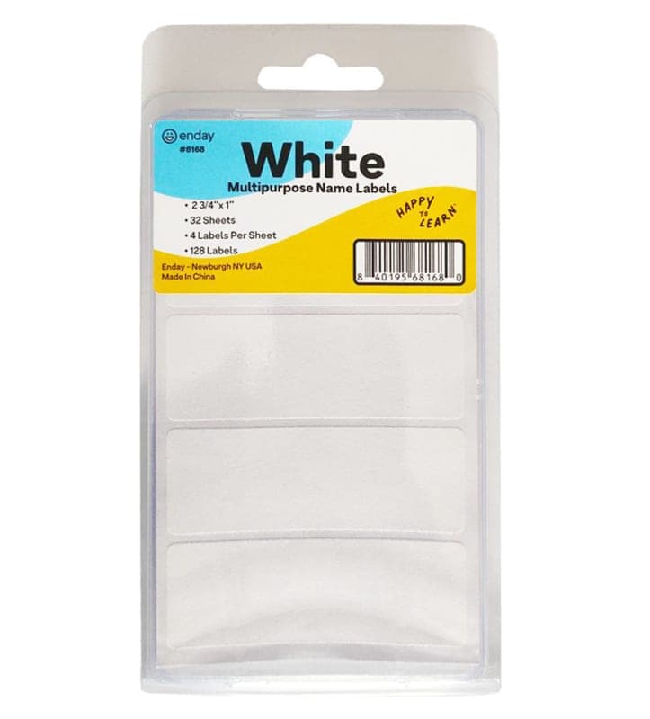 White Multipurpose Label 2 3/4"x1" (128 pack)