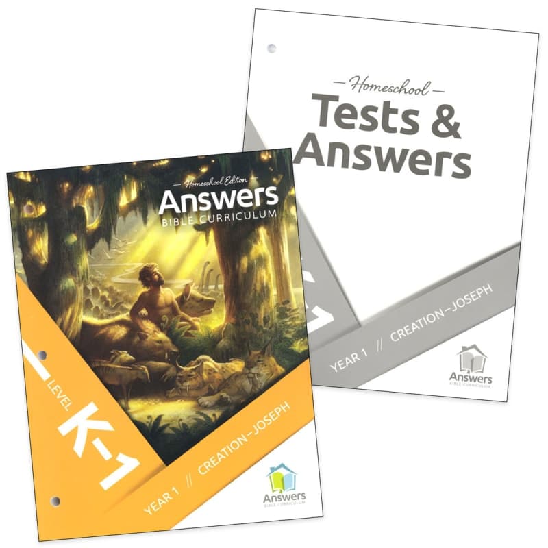 Answers Bible Curriculum Year 1 Homeschool