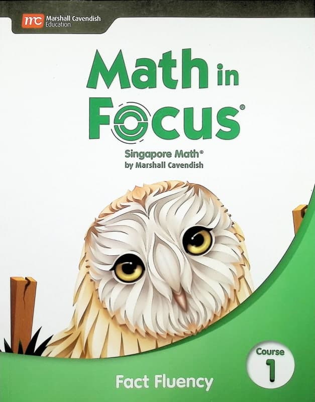 Math in Focus Singapore Math Fact Fluency Grade 6