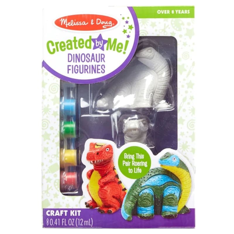 Melissa & Doug Created by Me! Dinosaur Figurines