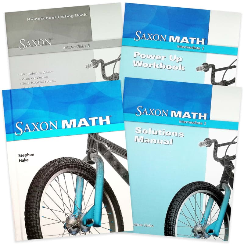 Saxon Math Intermediate 3 Comp Homeschool Kit