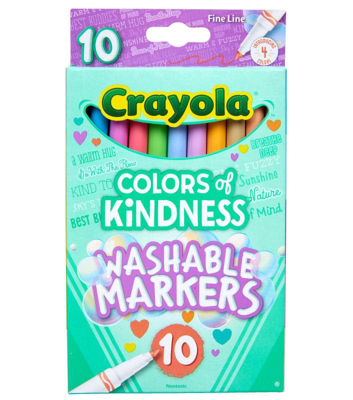 Crayola Colors of Kindness Fine Line Washable