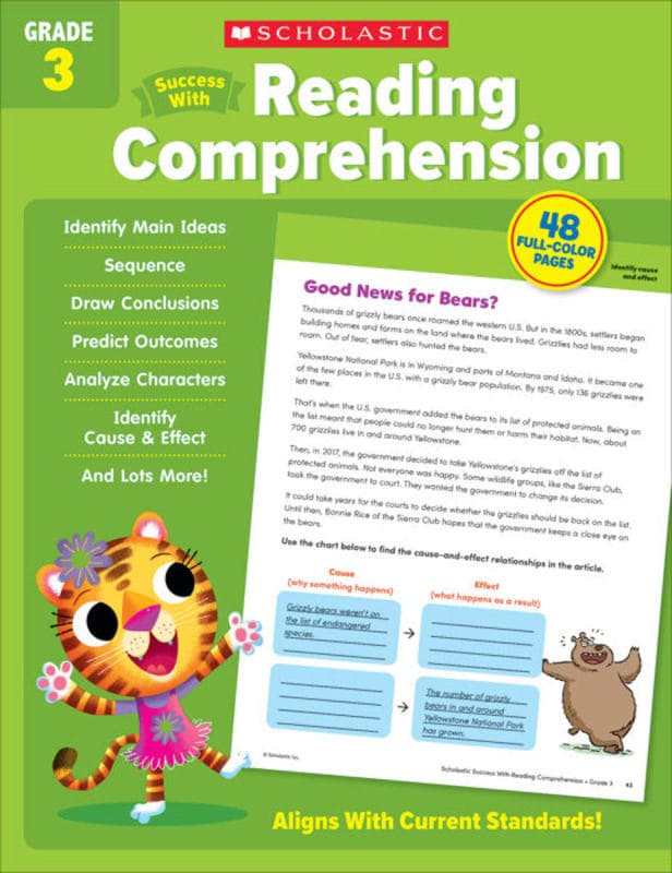 Reading Comprehension Gr 3 (Scholastic Success