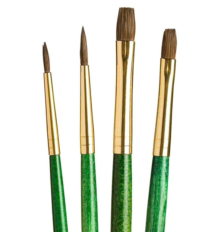 Princeton Art & Brush Camel Round 1, 3, Shader 4,