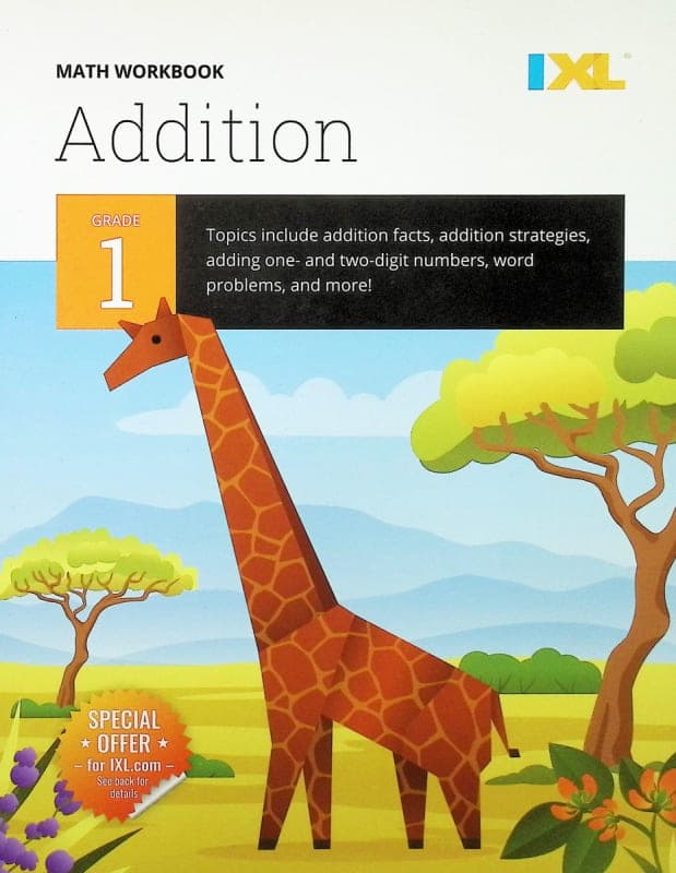 IXL Grade 1 Addition Workbook (IXL Topic Specific