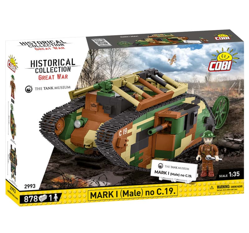 COBI Mark I (Male) no C.19 British Tank - 878