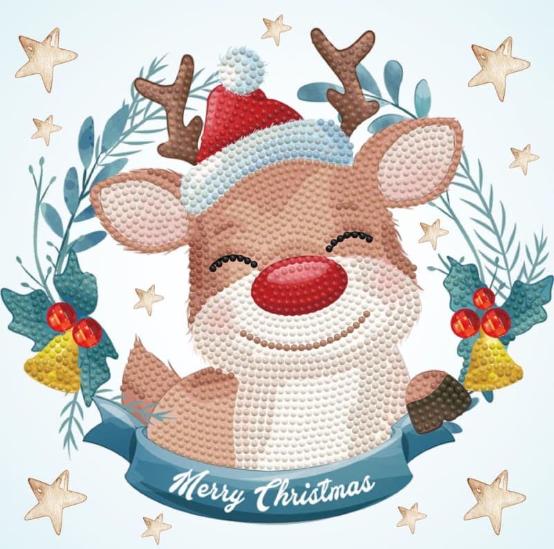 Diamond Dotz ChristmasTrio Reindeer Dotz Box