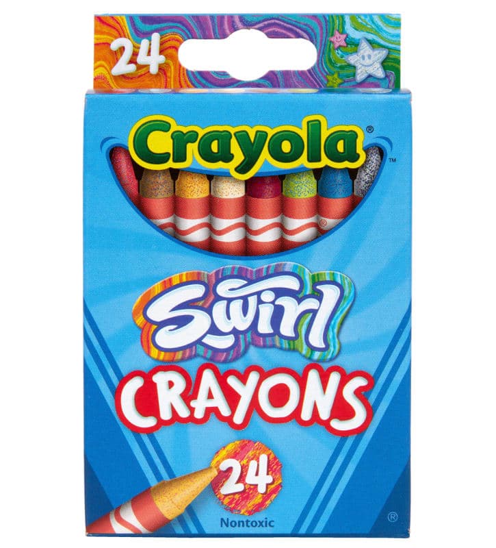 Crayola Swirl Crayons 24 count