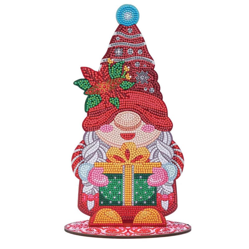 Crystal Art Deco Kit: Mrs. Winter Gnome