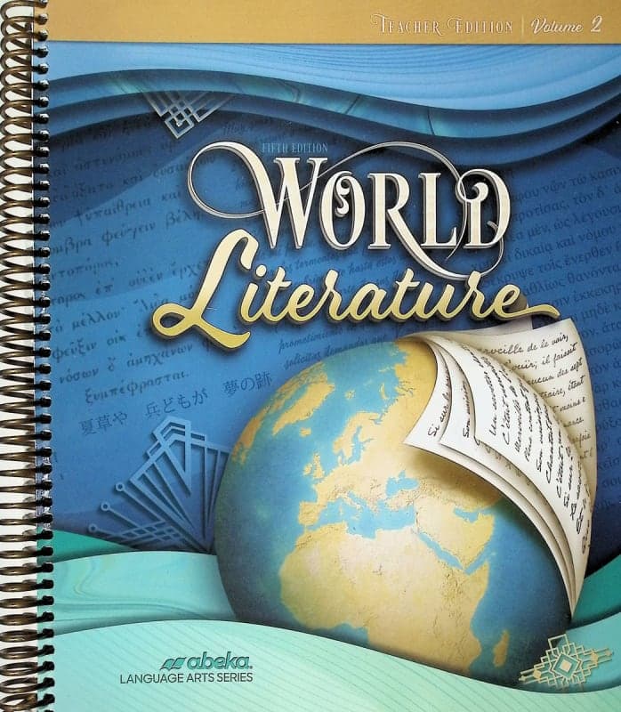 Abeka World Literature Teacher Edition Volume 2