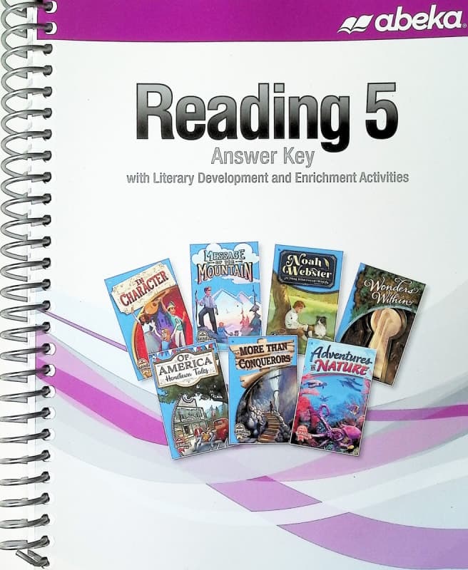 Abeka Reading 5 Answer Key with Literary