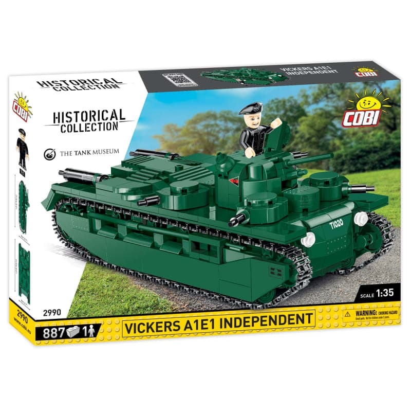 COBI Vickers A1E1 Independent Tank - 886 pieces