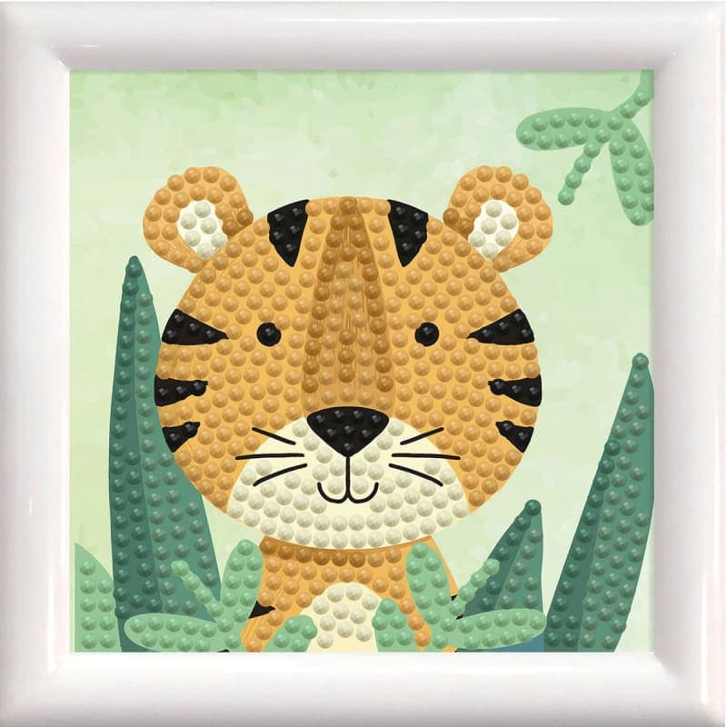 Woodland Tiger Diamond Dotz Kit (Beginner)