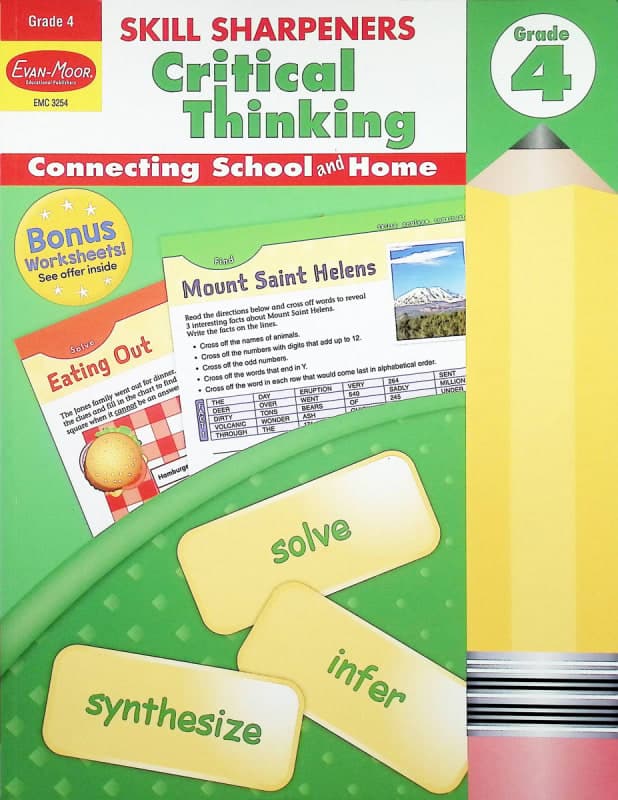 Skill Sharpeners: Critical Thinking - Grade 4