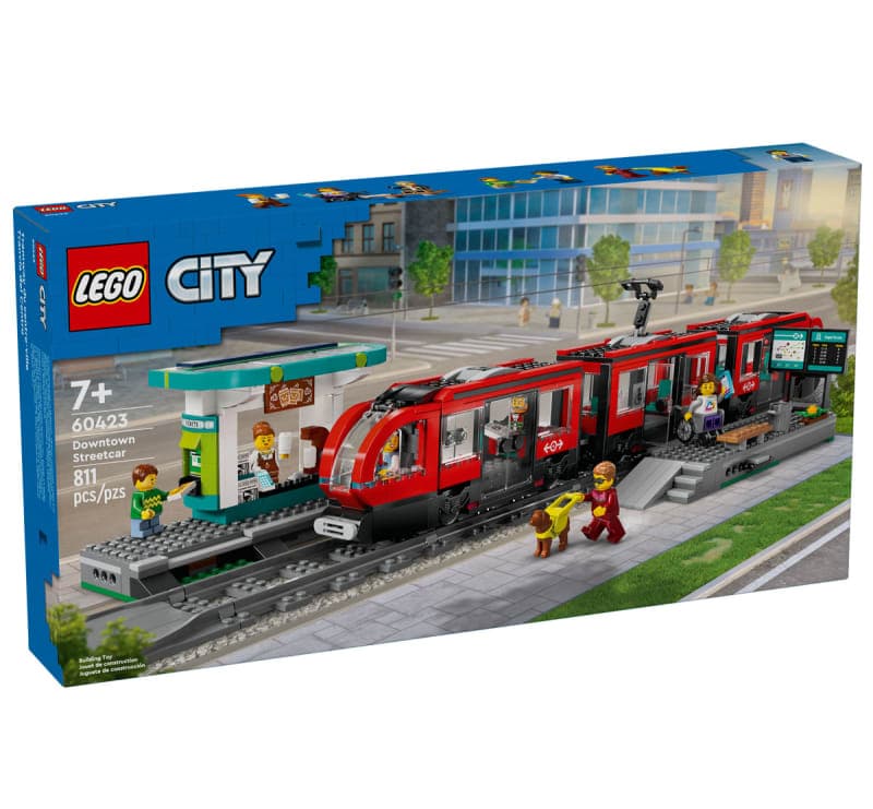 LEGO Downtown Streetcar and Station (60423)