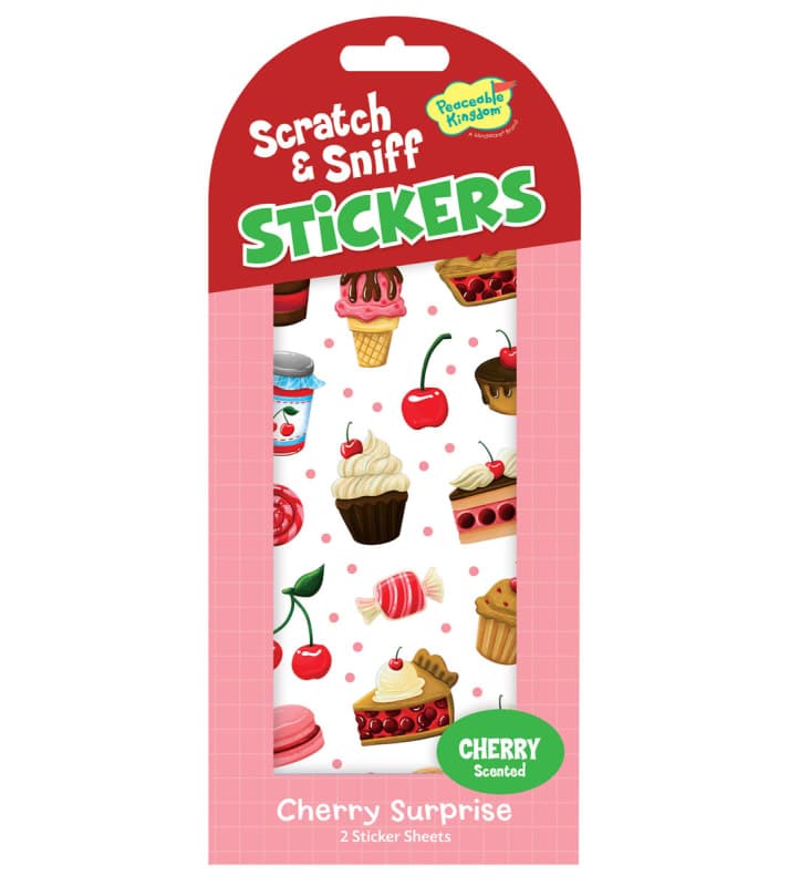 Cherry Surprise Scratch and Sniff Stickers