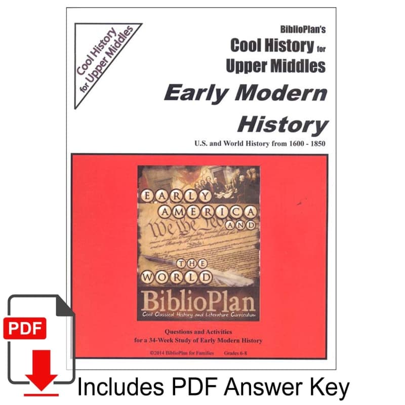 BiblioPlan's Cool History for Upper Middles:
