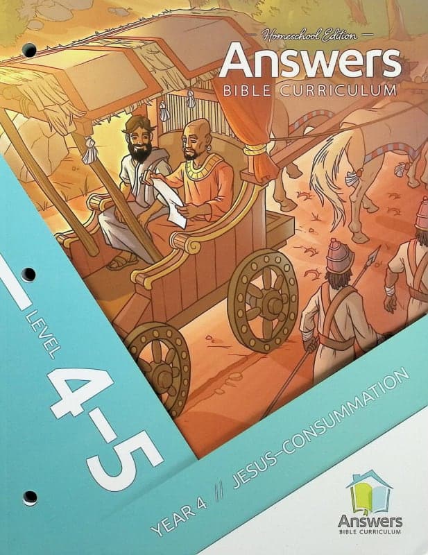 Answers Bible Curriculum Homeschool: 4-5 Student