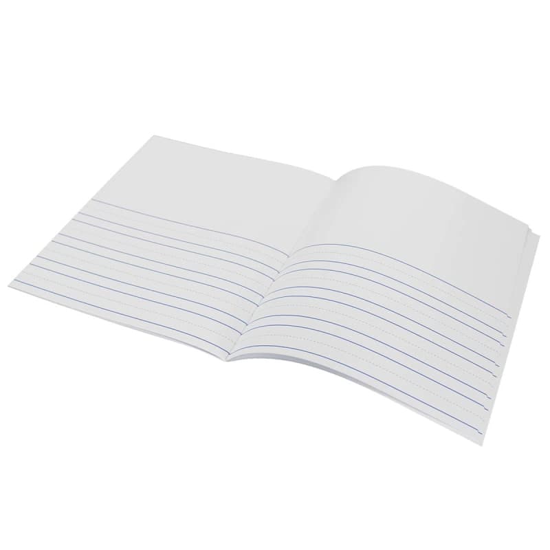 Soft Cover Lined Book, Portrait (8.5" x 11")