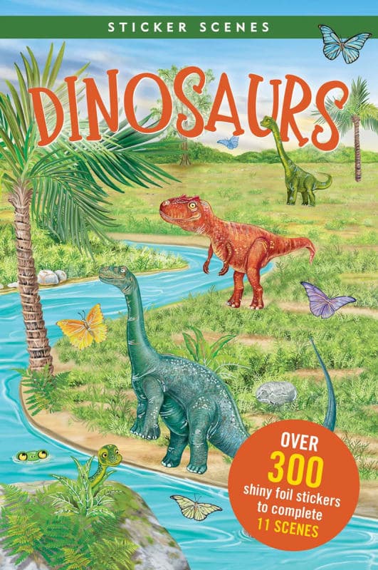 Sticker Scenes: Dinosaurs