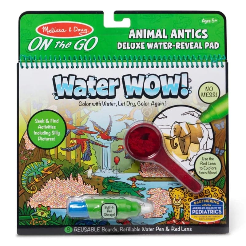 Melissa & Doug Water Wow! Animal Antics Deluxe