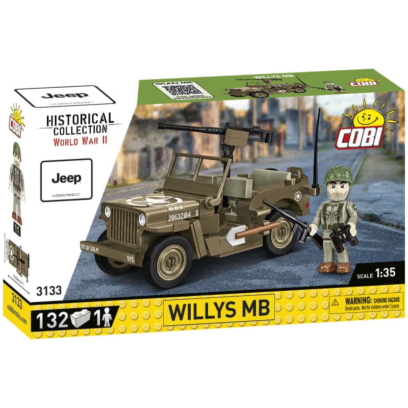 COBI Willys MB - 132 pieces (World War II