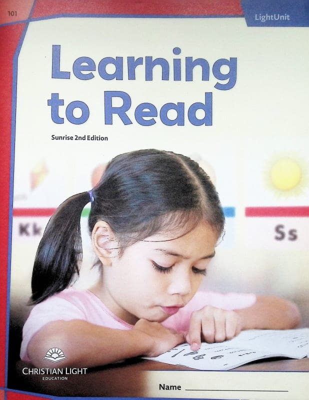 Christian Light Learning to Read 101 LightUnit