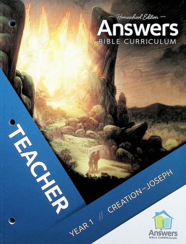 Answers Bible Curriculum Homeschool K-5 Teacher