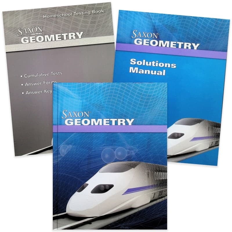 Saxon Geometry Homeschool Kit with Solutions