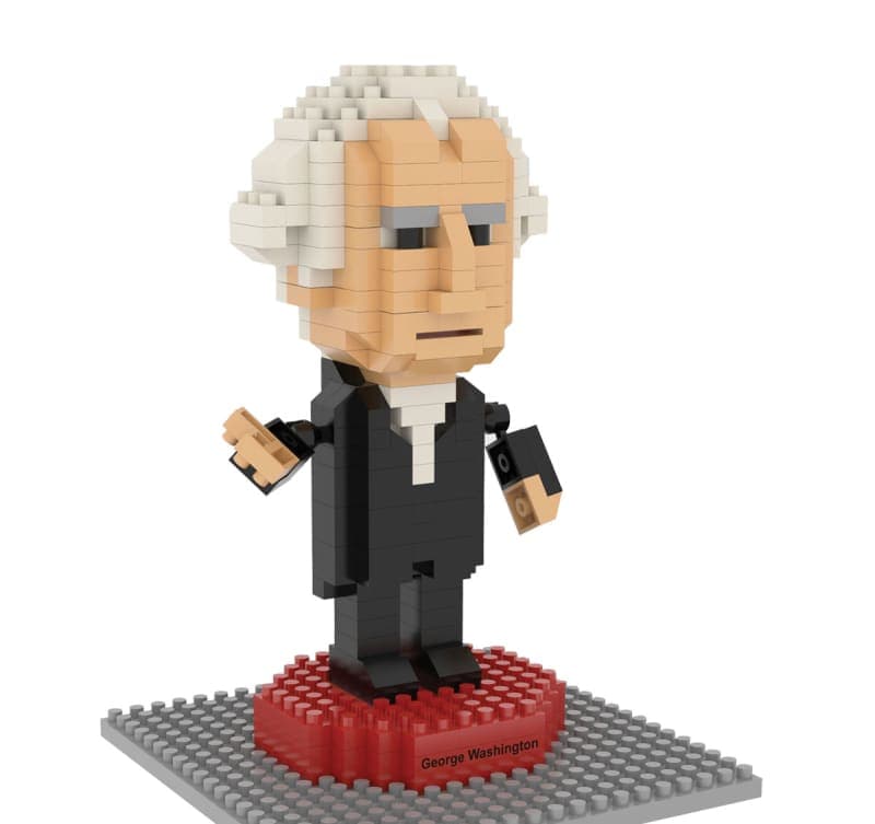 Mini Building Blocks: George Washington (323