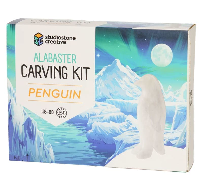 Alabaster Carving Kit - Penguin