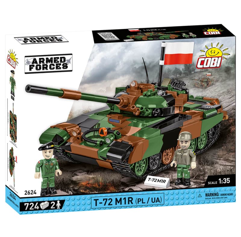 COBI T-72 M1R Tank (PL/UA) - 724 pieces (Armed